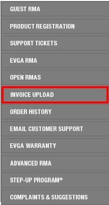 EVGA製品の登録方法03