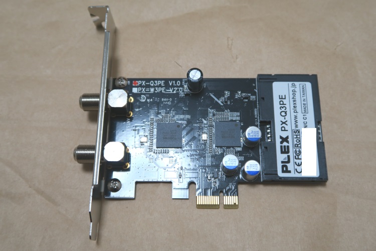PC向けTVチューナーカード PLEX PX-Q3PEのレビュー | メモトラ