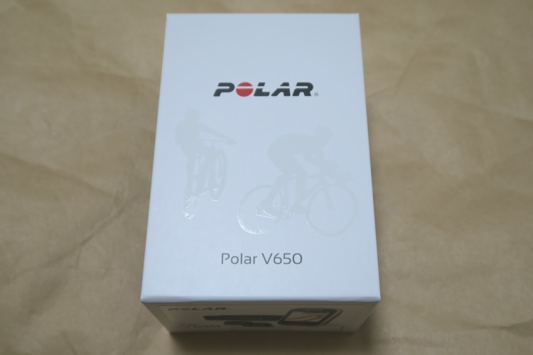 POLAR V650 HR Comboのパッケージ
