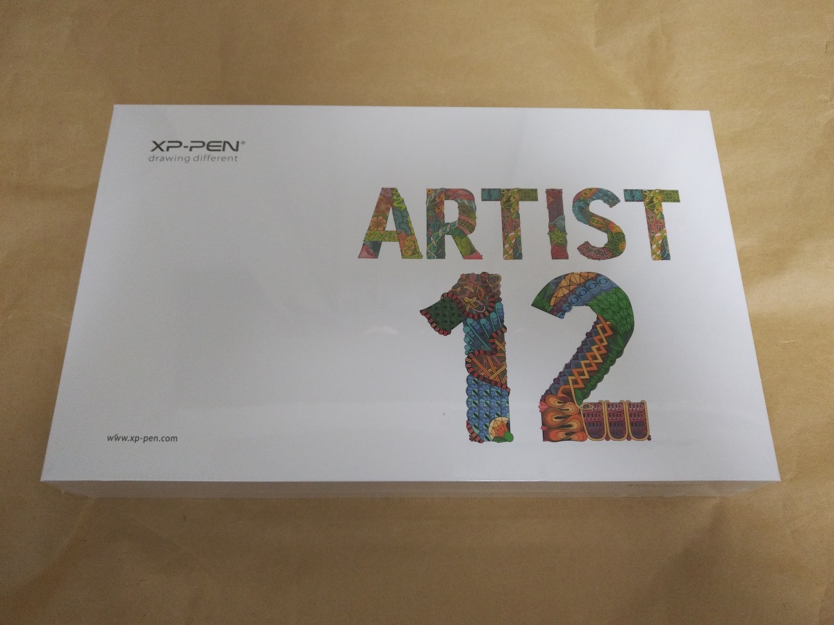 XP-PEN Artist12のパッケージ表側