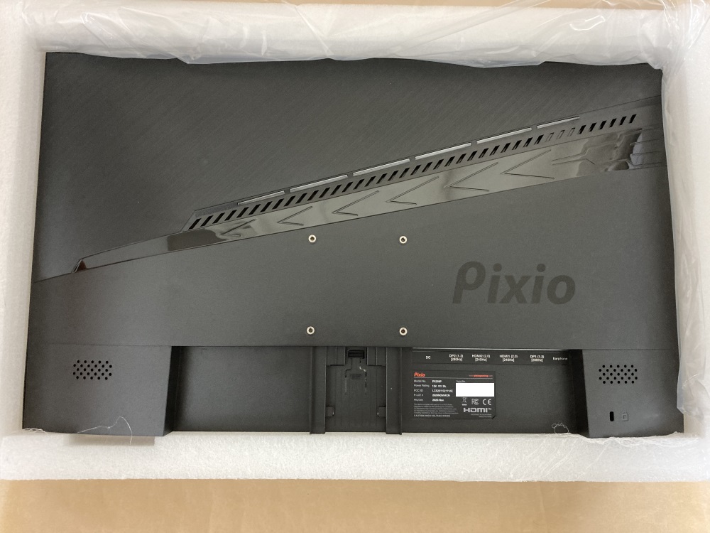 Pixio PX259 Primeの背面