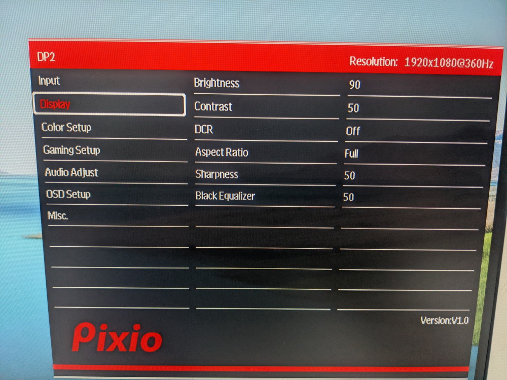 Pixio PX259 Prime Sのレビュー！最安の360Hzゲーミングモニター