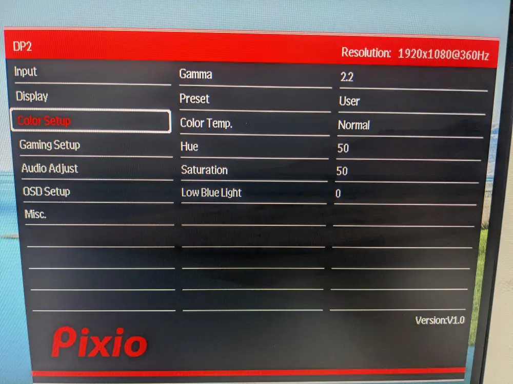 Pixio PX259 Prime Sのレビュー！最安の360Hzゲーミングモニター