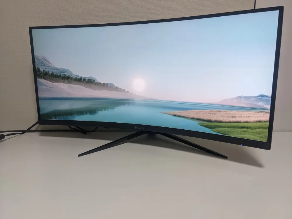 Pixio PXC348Cのレビュー！UWQHD対応の34インチ湾曲ゲーミング