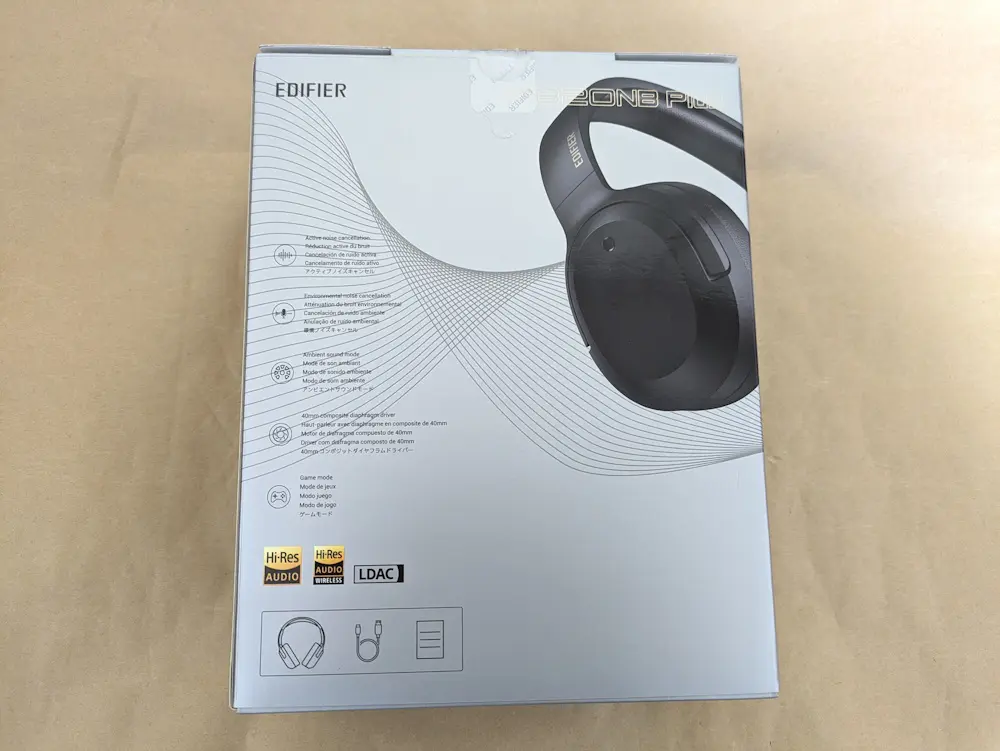 Edifier W820NB PLUSのレビュー！LDAC対応のワイヤレスヘッドホン