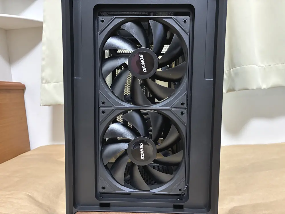 Okinos Air Crossのレビュー！GPU冷却能力が高いATX対応PCケース