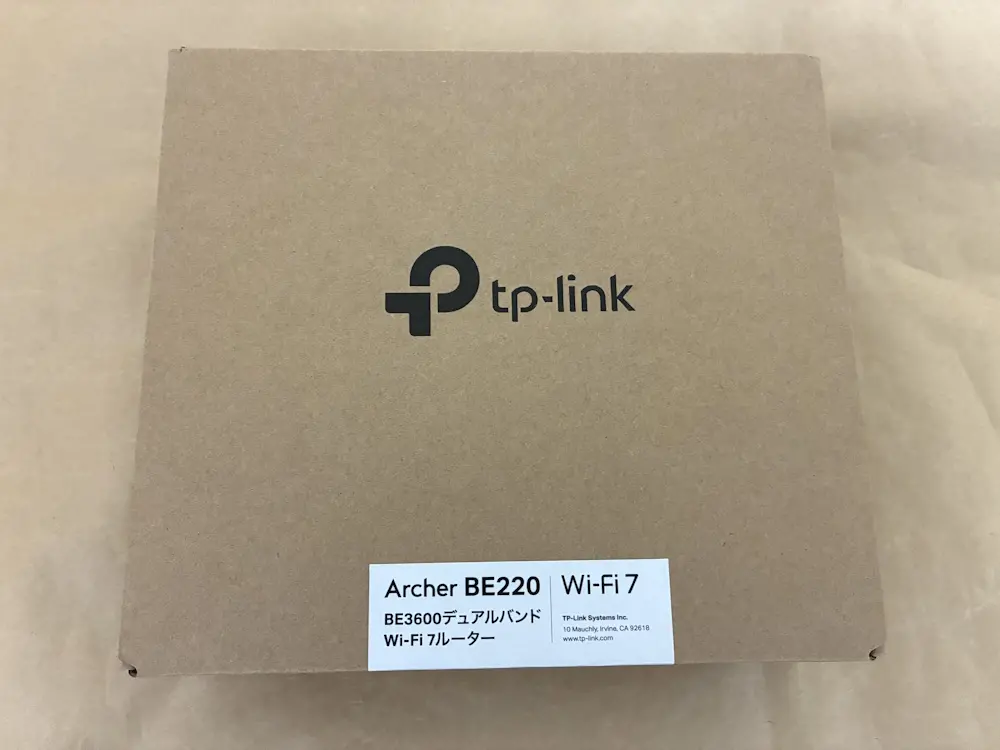 TP-Link Archer BE220のレビュー！コンパクトなWi-Fi 7対応ルーター
