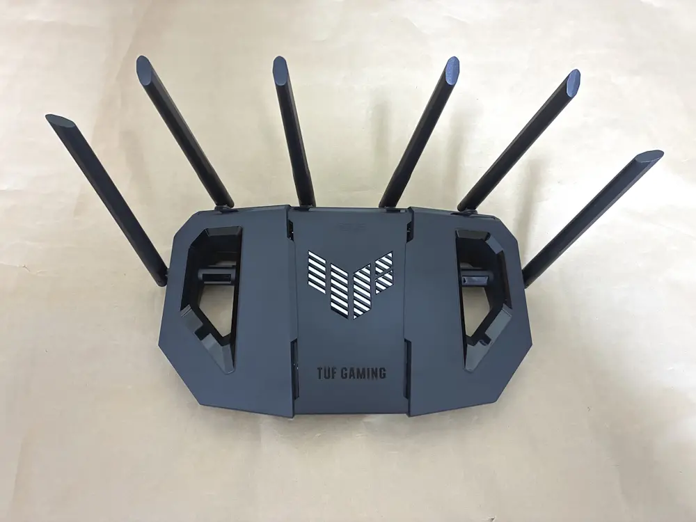 ASUS TUF Gaming BE9400のレビュー！2.5Gbpsポートを4個搭載のWi-Fi 7