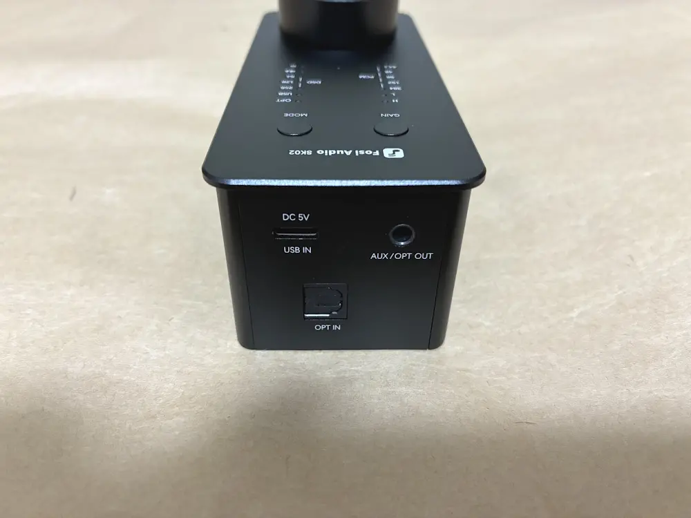 Fosi Audio SK02のレビュー！4.4mmバランス対応の小型ヘッドホンアンプ
